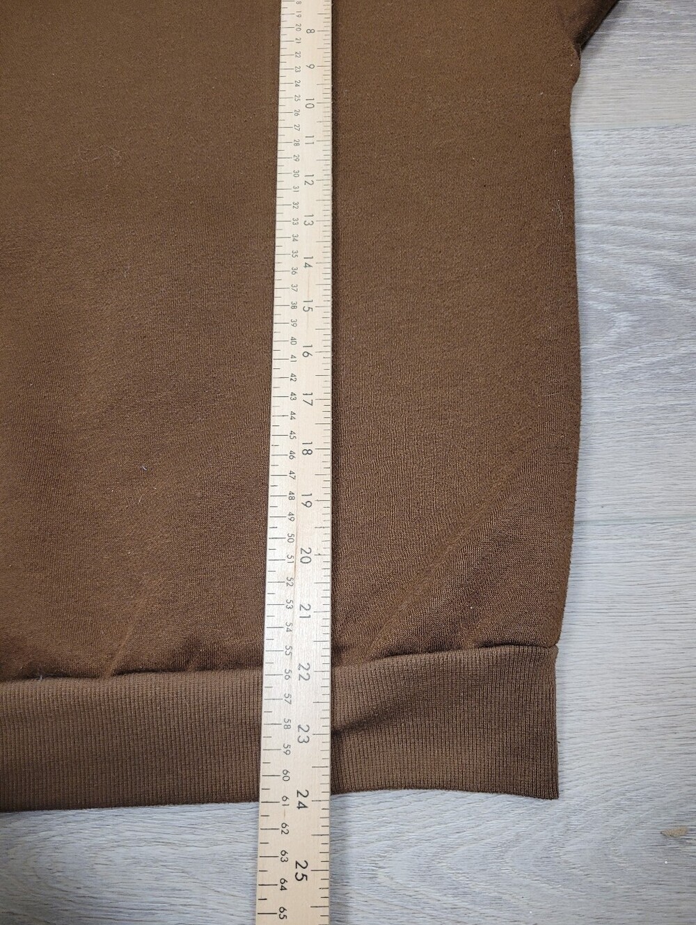 Y2K Brown & White Mushroom Graphic Sweatshirt Top Size: Large - Picture 6 of 6